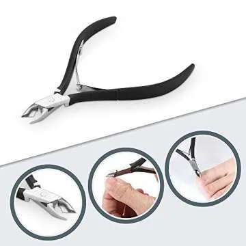 Cuticle Nipper & Pusher Set for Perfect Manicures