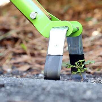 Durable AMES Action Hoe with Hardwood Handle - 58-Inch