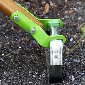 Durable AMES Action Hoe with Hardwood Handle - 58-Inch