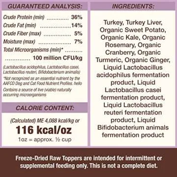 Primal Dog & Cat Food Toppers with Probiotics, Grain Free