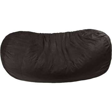 Cozy 7ft Memory Foam Bean Bag Lounger