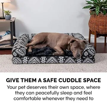 Furhaven Orthopedic Dog Bed for Large Medium Dogs