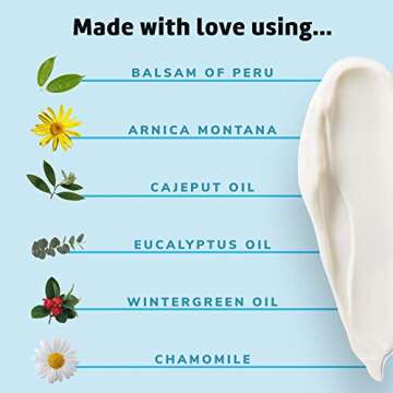 De La Cruz Arnica Salve - Moisturizing Foot Cream & Hand Repair Balm for Cracked Skin, 24-Hour Hydra...