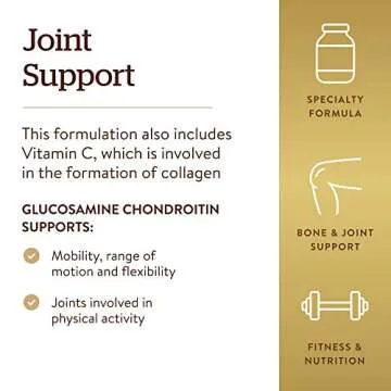 Solgar, Extra Strength Glucosamine Chondroitin Complex 300 Tablets