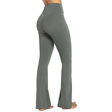 Sunzel Flare Leggings - High Waisted Fashion for Comfort