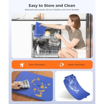LNNIW Waterproof Food Warming Mat with Smart Features