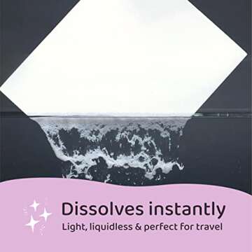 LAZY COCONUTS Laundry Detergent Sheets - Sulfate-free, Gentle - For Sensitive Skin, Baby, Hand Wash - Eco Friendly, Natural, Hypoallergenic, Sulfate Free, Fragrance Free, Unscented Laundry Soap