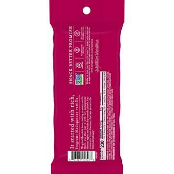 Sahale Snacks Pomegranate Vanilla Cashews, 1.5 oz Bags (18 Packs) - Dry-Roasted Deluxe Mixed Nuts with Pomegranate Infused Apples & Madagascar Vanilla - Non-GMO, Kosher, & Certified Gluten-Free Snacks