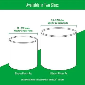 Stylish 10 Inch Round Terrazzo Planter Pot for Indoor Use