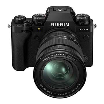Fujifilm X-T4 Mirrorless Camera with XF16-80mm Lens Kit