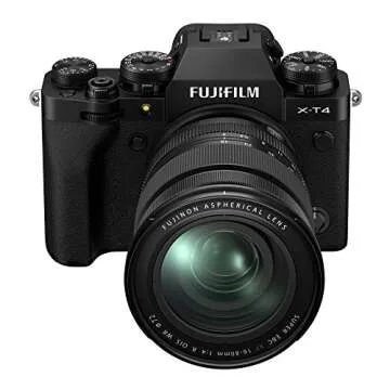 Fujifilm X-T4 Mirrorless Camera with XF16-80mm Lens Kit