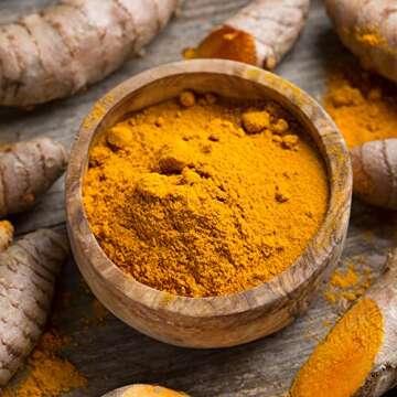 Frontier Co-op Organic Turmeric Root Powder, 6.21-Ounce Bag - Made with Ground Turmeric Roots - Perfect for Cooking and Herbal Uses