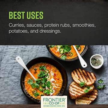 Frontier Co-op Organic Turmeric Root Powder, 6.21-Ounce Bag - Made with Ground Turmeric Roots - Perfect for Cooking and Herbal Uses