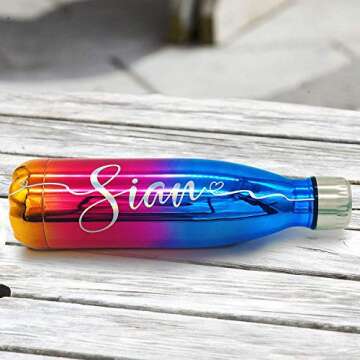 TECKWRAP Holographic Chrome Vinyl Sheets for Crafting