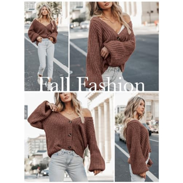 PRETTYGARDEN Long Sleeve Women's Sweater for Fall Style