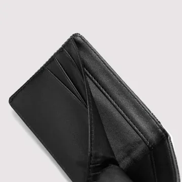 Lanyani Minimalist Bifold RFID Wallet for Boys and Men
