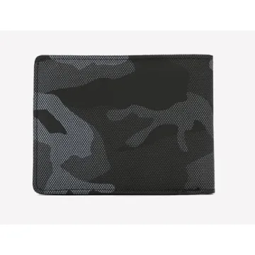 Lanyani Minimalist Bifold RFID Wallet for Boys and Men