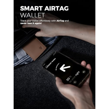 Lorzor AirTag Wallet - Luxury Leather, RFID Protection, Stylish