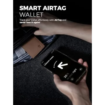 Lorzor AirTag Wallet - Luxury Leather, RFID Protection, Stylish