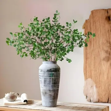 Realistic Htmeing Artificial Eucalyptus Green Branches