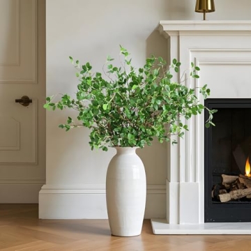 Realistic Htmeing Artificial Eucalyptus Green Branches