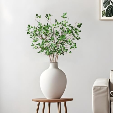 Realistic Htmeing Artificial Eucalyptus Green Branches