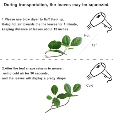 Realistic Htmeing Artificial Eucalyptus Green Branches