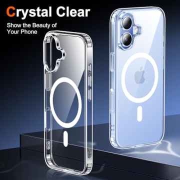 Temdan iPhone 17 Case Clear with Screen Protector
