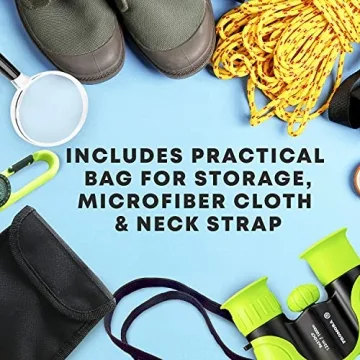 Kids Binoculars with Compass & Magnifying Glass Set