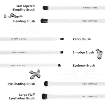 Wild Universe Eye Brushes Set for Flawless Makeup