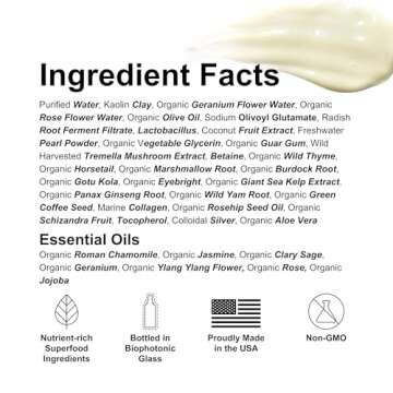 Alitura Anti-Aging Pearl Facial Cleanser For Men and Women with Marine Collagen - Finally Have Clear...