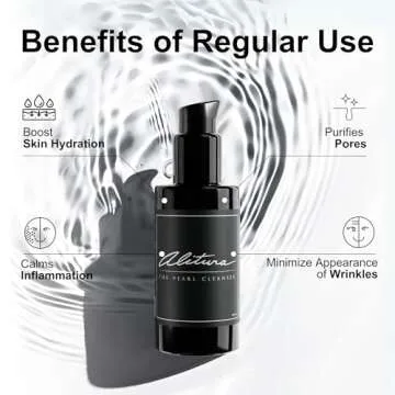 Alitura Anti-Aging Pearl Facial Cleanser For Men and Women with Marine Collagen - Finally Have Clear Acne-Free Skin - Made with Organic Ingredients - 3.4 oz (100 ml)