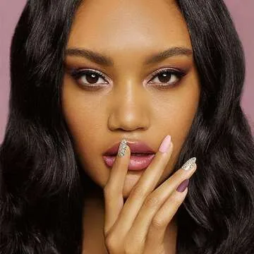 KISS True Volume Multi-Layered False Eyelashes with Tapered End Technology, 100% Natural Hair, Cruelty Free, Reusable, Contact Lens Friendly, “Ritzy”, 1 Pair