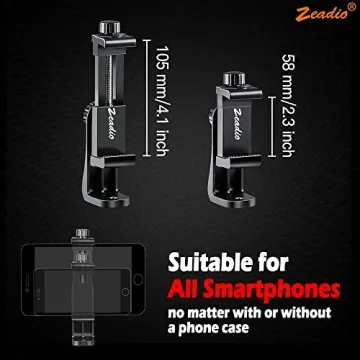 Zeadio Tripod Smartphone Mount for All Phone Models