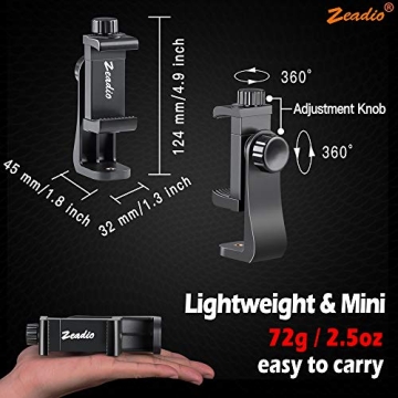Zeadio Tripod Smartphone Mount for All Phone Models