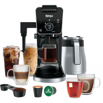 Ninja CFP305 DualBrew Pro 12-Cup Specialty Coffee Maker with Thermal Carafe, Single-Serve, Grounds, ...
