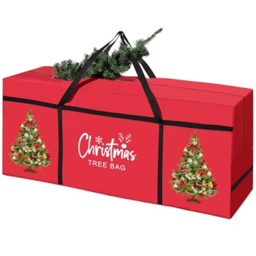 Tavaleu Christmas Tree Storage Bag - 7.5 FT Xmas Holiday Tree, Durable and Stylish