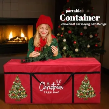 Tavaleu 7.5 FT Christmas Tree Storage Bag - Heavy Duty