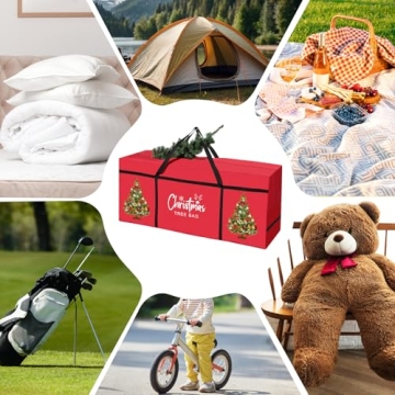 Tavaleu 7.5 FT Christmas Tree Storage Bag - Heavy Duty