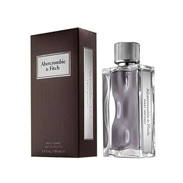 Abercrombie & Fitch First Instinct | Eau de Toilette | Men's Fragrance | Fresh, Clean, Pleasant Scen...