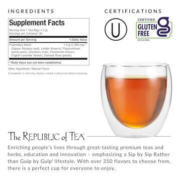 Relax with The Republic of Tea Get Relaxed No.14 Herbal Tea