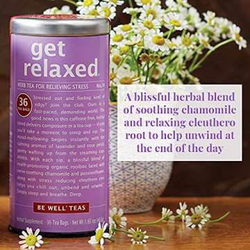 Relax with The Republic of Tea Get Relaxed No.14 Herbal Tea