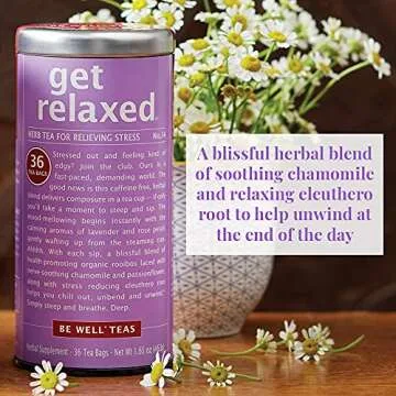 Relax with The Republic of Tea Get Relaxed No.14 Herbal Tea