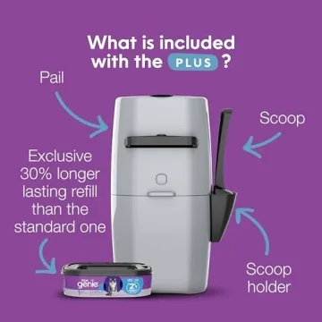 Litter Genie Plus for Easy Litter Disposal & Odor Control