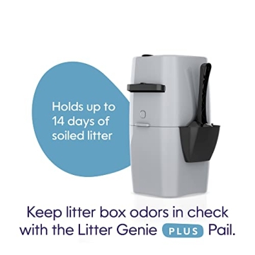 Litter Genie Plus for Easy Litter Disposal & Odor Control