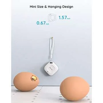 Govee Bluetooth Hygrometer Thermometer, Wireless Thermometer, Mini Humidity Sensor with Notification Alert, Data Storage and Export, 262 Feet Connecting Range, 2 Pack