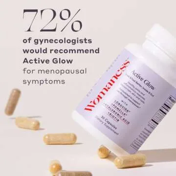 Glow with Womaness Active Hair Skin & Nails Vitamins