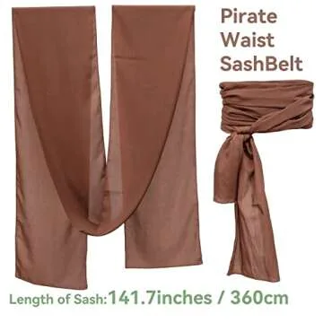 Plus Size Pirate Costume Accessories for Halloween Fun
