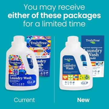 Truly Free Laundry Detergent For Sensative Skin - 100% Natural Detergent