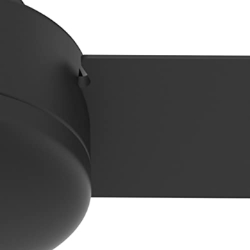 Hunter 52" Presto Ceiling Fan Matte Black Modern Design